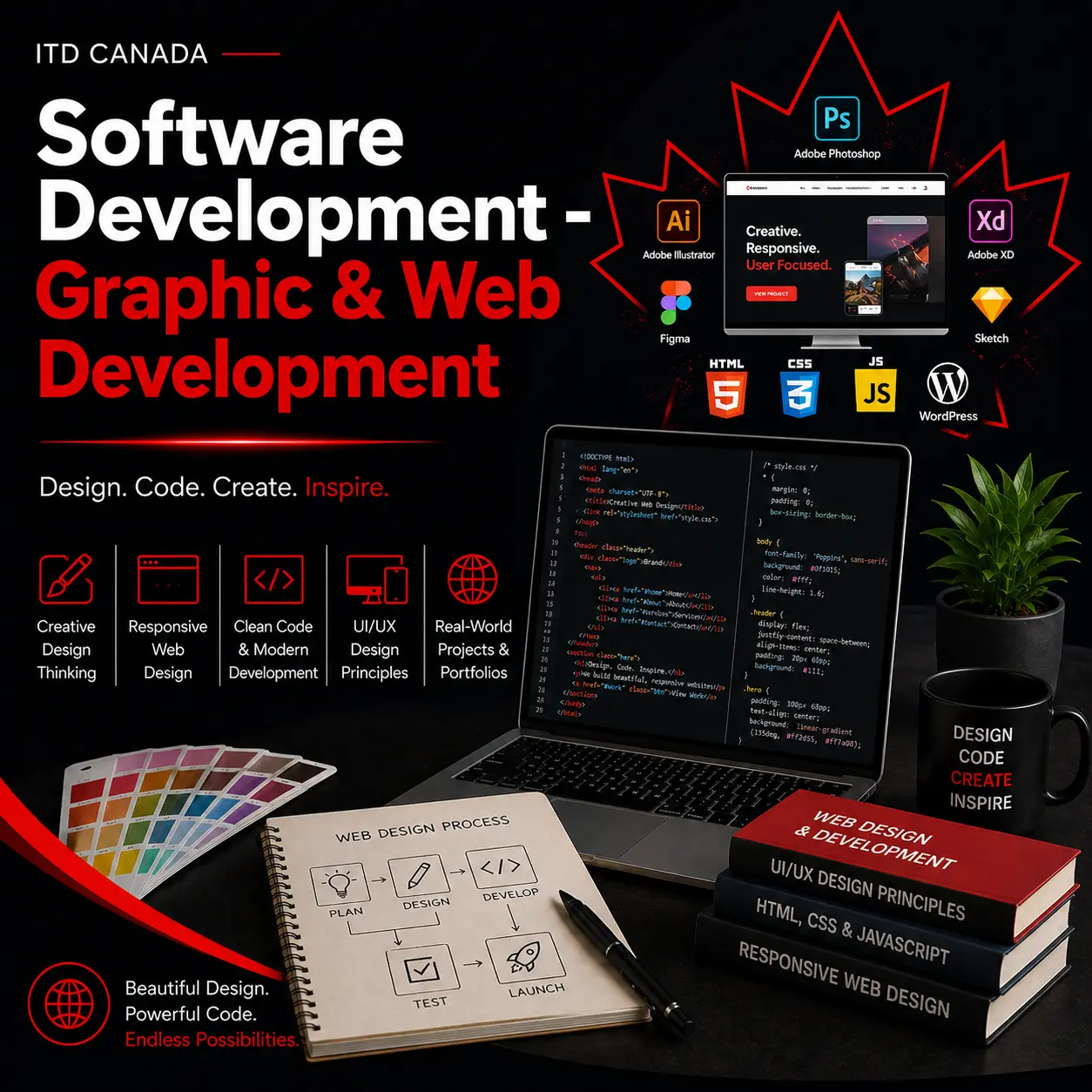 Software Development Graphic and Web