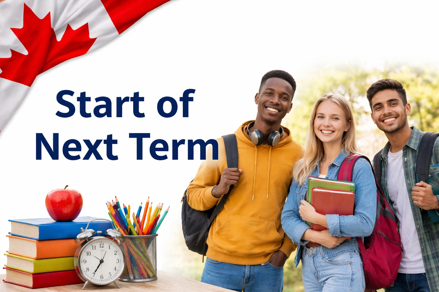 Start of next term